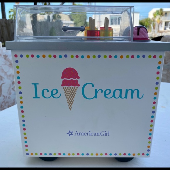 american girl ice cream stand